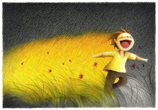 Стоит вам вставить позитивный, цветной...