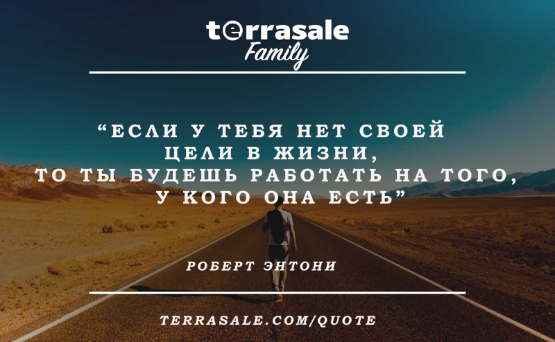 Если у тебя нет своей цели в жизни, то...
