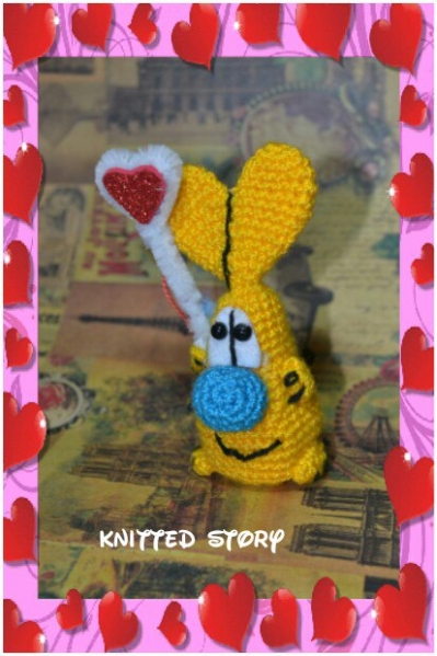 Влюбленный зайка \\nв патриотичных...