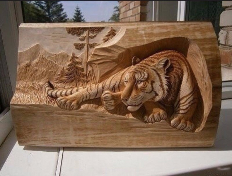 Тонкая работа из дерева