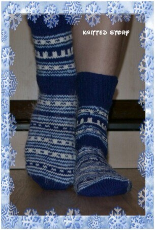 Теплые носочки\\nРучная...