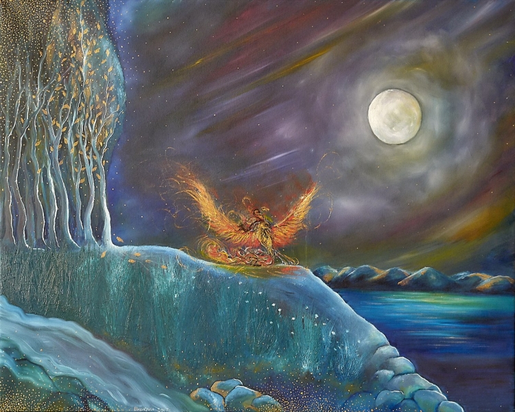 Фантазийная и космическая работа...