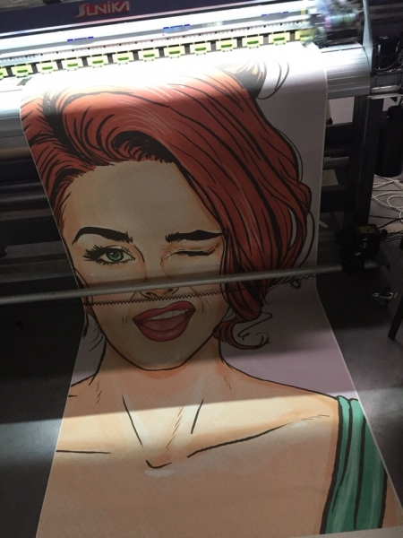 ФотоОбои в хостел,наша работа...