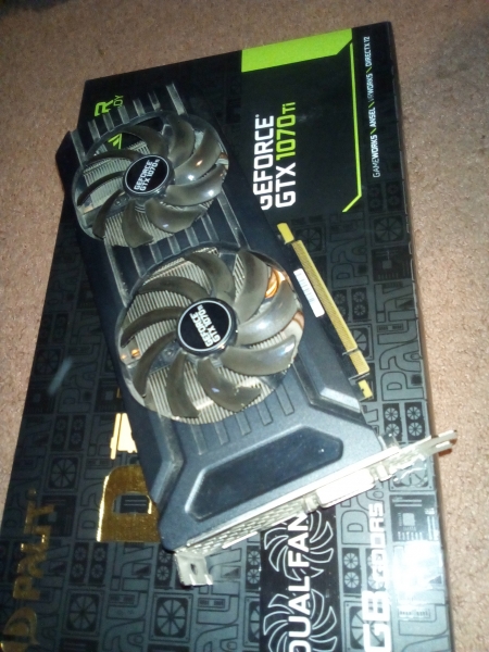 Продам gtx 1070 ti или ферму в...
