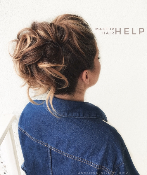 Сезон собранных причесок начался!