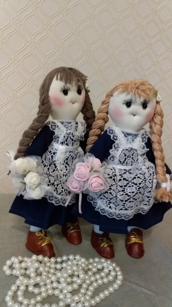 Куколка-школьница. Замечательный...