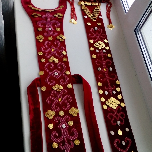 Башкирское стилизованное украшение...