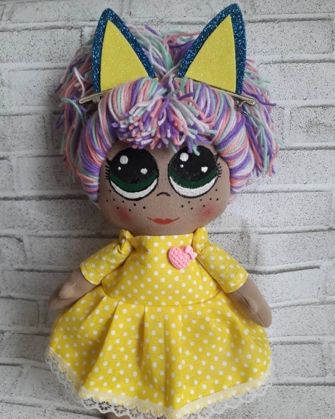 Куколка ЛОЛ\\nРешила попробовать сшить...