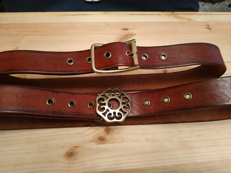 Ремешки из бычьей кожи. Цвет хорошо...