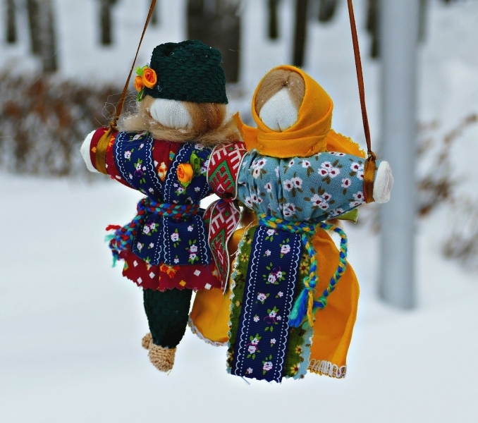 Куколка-неразлучники - символ вечного и...