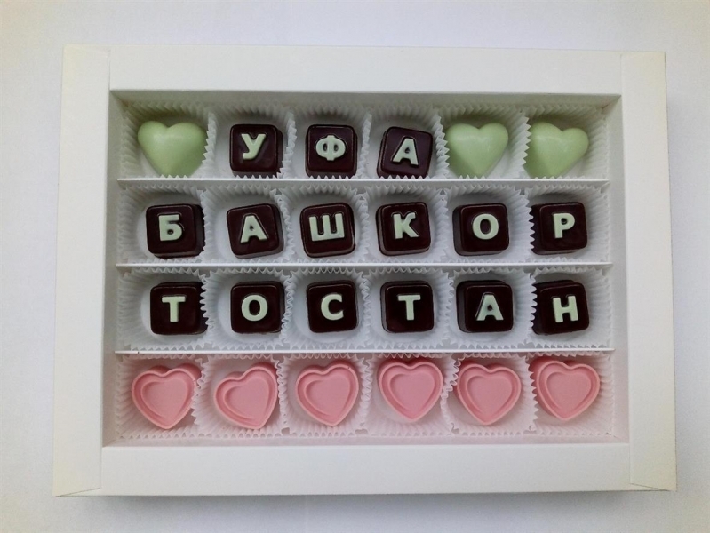 Коробочка шоколадных конфет...