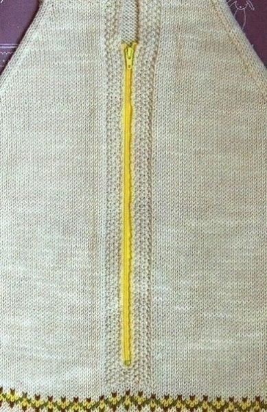 Как вшить молнию в вязание\\n\\nВшить...